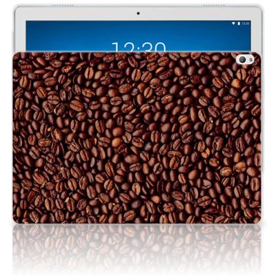 Lenovo Tab P10 Tablet Cover Koffiebonen Lenovo Tab P10 Tablet Cover Koffiebonen