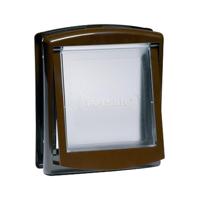 PetSafe kattendeur nr. 730 bruin/transparant PetSafe Gebr. de Boon - Gebr de boon - thumbnail