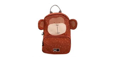 Trixie rugzak Mr. Monkey 23 x 31 cm katoen bruin