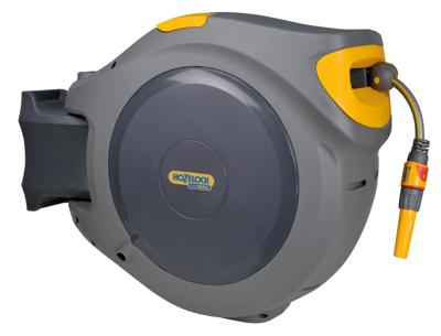 Hozelock 2597 Flowmax Auto Reel Muurhaspel met 30 m slang Slanghaspel