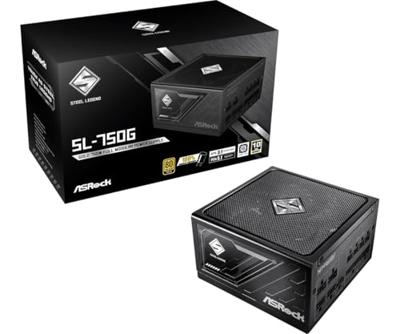 ASRock 90-UXC075-GNEAAA PC-netvoeding 750 W ATX 80 Plus Gold