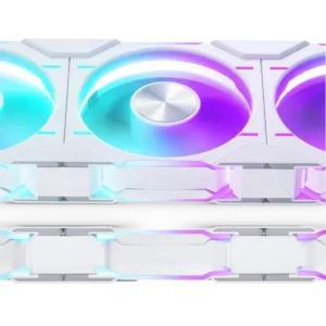 Phanteks D30 PWM Regular Airflow D-RGB PC-ventilator Wit (b x h x d) 140 x 30 x 140 mm