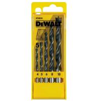 DeWALT DT4535 5-delige Houtspiraalborenset - thumbnail