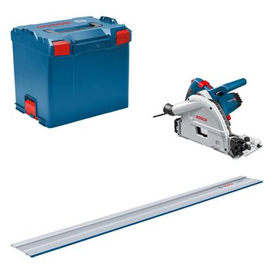 Bosch Blauw GKT 55 GCE Professional Invalcirkelzaagmachine | Set | 1400 W | 1 x geleiderail | 165 mm zaagblad - 0615990M9D Bosch Blauw GKT 55 GCE Professional Invalcirkelzaagmachine | Set | 1400 W | 1 x geleiderail | 165 mm zaagblad - 0615990M9D
