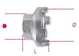 Beta 3984/1-Bmx Freewheel Verwijderaar - 039840010