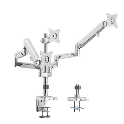 LogiLink BP0090 flat panel bureau steun 68,6 cm (27 ) Klem Zilver