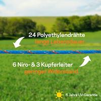 Gallagher Schrikdraad (1000 Meter / Blauw) - Vidoflex 9 Plus - thumbnail