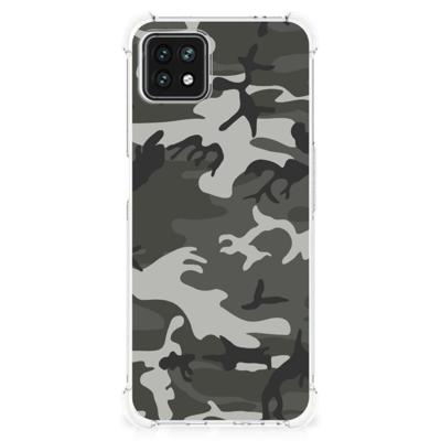 OPPO A53 5G | A73 5G Doorzichtige Silicone Hoesje Army Light OPPO A53 5G | A73 5G Doorzichtige Silicone Hoesje Army Light