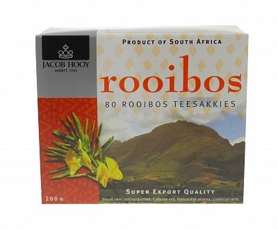 Jacob Hooy Rooibos Theezakjes 80st
