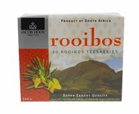 Jacob Hooy Rooibos Theezakjes 80st - thumbnail