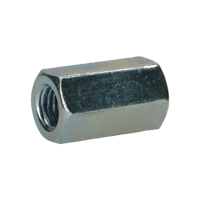 pgb-Europe PGB-FASTENERS | Verbindingsmoer Kl5 DIN 6334 M 4x12 Zn | 200 st 6334001004000120 - thumbnail