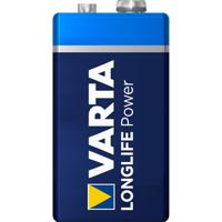 Varta LONGLIFE Power 9V Bli 1 9V batterij (blok) Alkaline 580 mAh 9 V 1 stuk(s) - thumbnail
