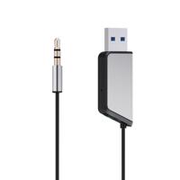 Savio TR-16 Zender AUX-adapter met handsfree functie, Bluetooth 5.3, Google Assistant/Siri - thumbnail