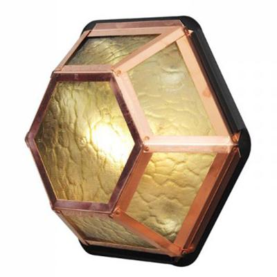 Konstsmide Castor 533-900 Buitenlamp (wand) Spaarlamp, LED E27 60 W Koper