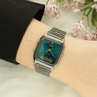 Casio AQ-230EGG-3AEF Groen Zilverkleurig Heren horloge - thumbnail