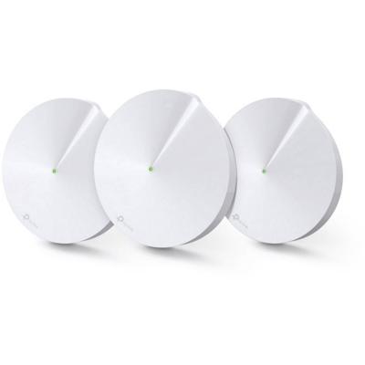 Deco M9 Plus V1 - Wifi-systeem (3 routers) - tot 6750 vierkante voet - maas - GigE - 802.11abgnac, Bluetooth 4.2, ZigBee Home Automation 1.2 - Dual Band Deco M9 Plus V1 - Wifi-systeem (3 routers) - tot 6750 vierkante voet - maas - GigE - 802.11abgnac, Bluetooth 4.2, ZigBee Home Automation 1.2 - Dual Band