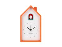 Karlsson Alarm Klok Modern Cuckoo Bright oranje - thumbnail