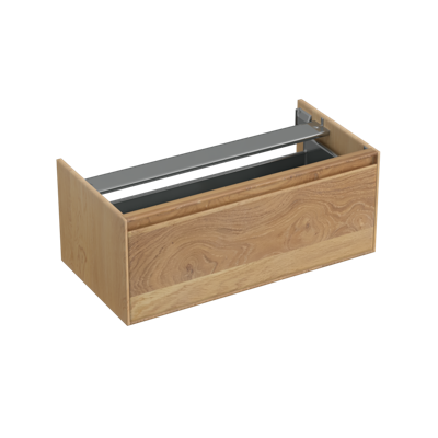 Onderkast Forzalaqua Reno 100x51x40 Cm 1 La Softclose Eiken Smoke