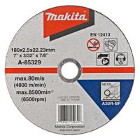 Makita A-85329 Doorslijpschijf 180x2,5x22,23mm staal - thumbnail