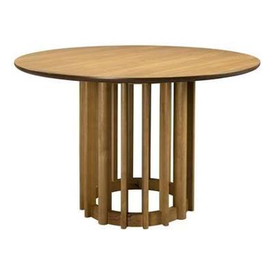 Dutchbone Ronde Eettafel 'Barlet' Eikenhout, 120cm