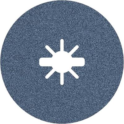 Bosch Accessoires X-LOCK Fiberschijf, 125mm, G 80, R574, Best for Metal - 1 stuk(s) - 2608619162