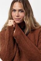 Liana vneck pullover - caramel - 13307 - thumbnail