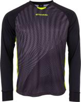 Stanno 415004K Vortex Keeper Shirt Long Sleeve Kids - Black-Neon Yellow - 140 - thumbnail