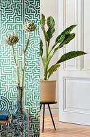 Mica Decorations Momo Bloempot - H25 x Ø28 cm - Taupe - thumbnail