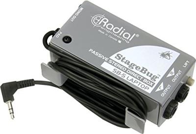Radial StageBug SB-5 Laptop Passive Stereo Direct Box