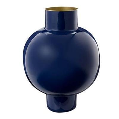 Pip Studio Vaas Metaal Groot Koningsblauw 31x42cm Pip Studio Vaas Metaal Groot Koningsblauw 31x42cm