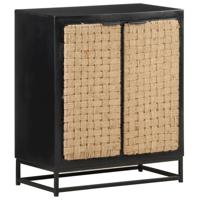 Dressoir 60x35x70 cm massief mangohout - thumbnail