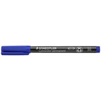 Staedtler Lumocolor 317, OHP-marker, permanent, 1,0 mm, blauw - thumbnail