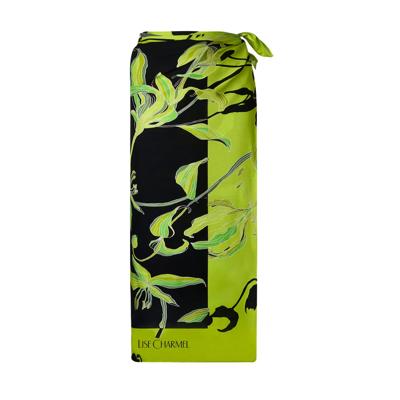 Lise Charmel Pareo Fleurs de Nuits zwart/ groen bloemen ASB6088