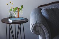 Houten Stekjesvaas - 2 Glaasjes - thumbnail