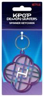 KPop Demon Hunters Metal Keychain Spinner Huntrix - thumbnail