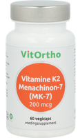 VitOrtho Vitamine K2 Menachinon-7 (MK-7) 200mcg Vegicaps - thumbnail
