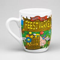Cartoonmok voor het feestvarken - thumbnail