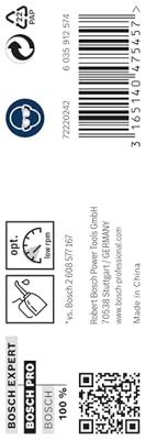 Bosch Accessories 2608585540 HSS Metaal-spiraalboor 12.3 mm Gezamenlijke lengte 151 mm Geslepen DIN 338 Cilinderschacht 5 stuk(s) - thumbnail