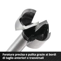 Einhell 706003 Forstnerboorset 15 mm, 20 mm, 25 mm, 30 mm, 35 mm 1 set(s) - thumbnail