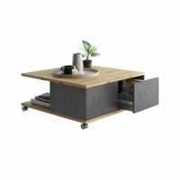Salontafel Vince Artisan Eiken - thumbnail