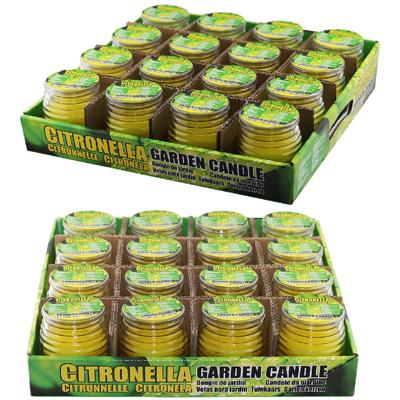 Citronellakaars in Glazen Pot 8.5 cm