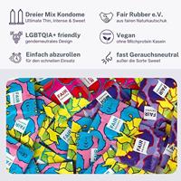 Fair Squared Mix Condooms 50 stuks - thumbnail