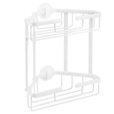 Doucherek Differnz Driehoek 2 Laags 25x30x13.1 cm Wit Differnz Doucherek Differnz Driehoek 2 Laags 25x30x13.1 cm Wit Differnz