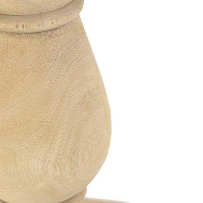 QAZQA Landelijke tafellamp zonder kap naturel hout - Catnip QAZQA Landelijke tafellamp zonder kap naturel hout - Catnip