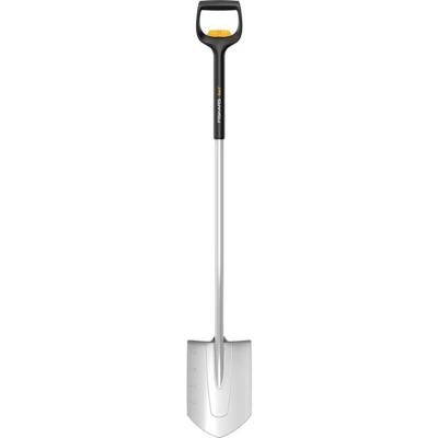 Fiskars spade "xact " telescopic spade pointed