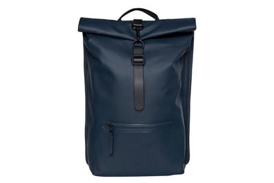Rains  Rolltop Rucksack - Blue