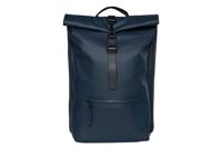 Rains  Rolltop Rucksack - Blue - thumbnail