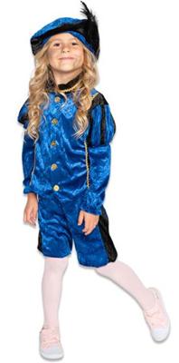 Pietenpak Rufo Blauw/Zwart Kind