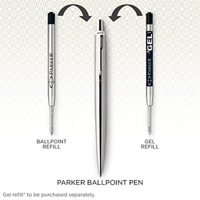 Parker Jotter balpen staal GT in blister