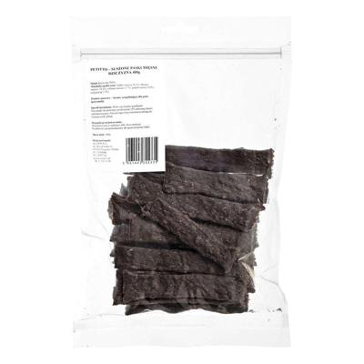 PETITTO Dried meat strips Game - traktatie voor hond - 400g